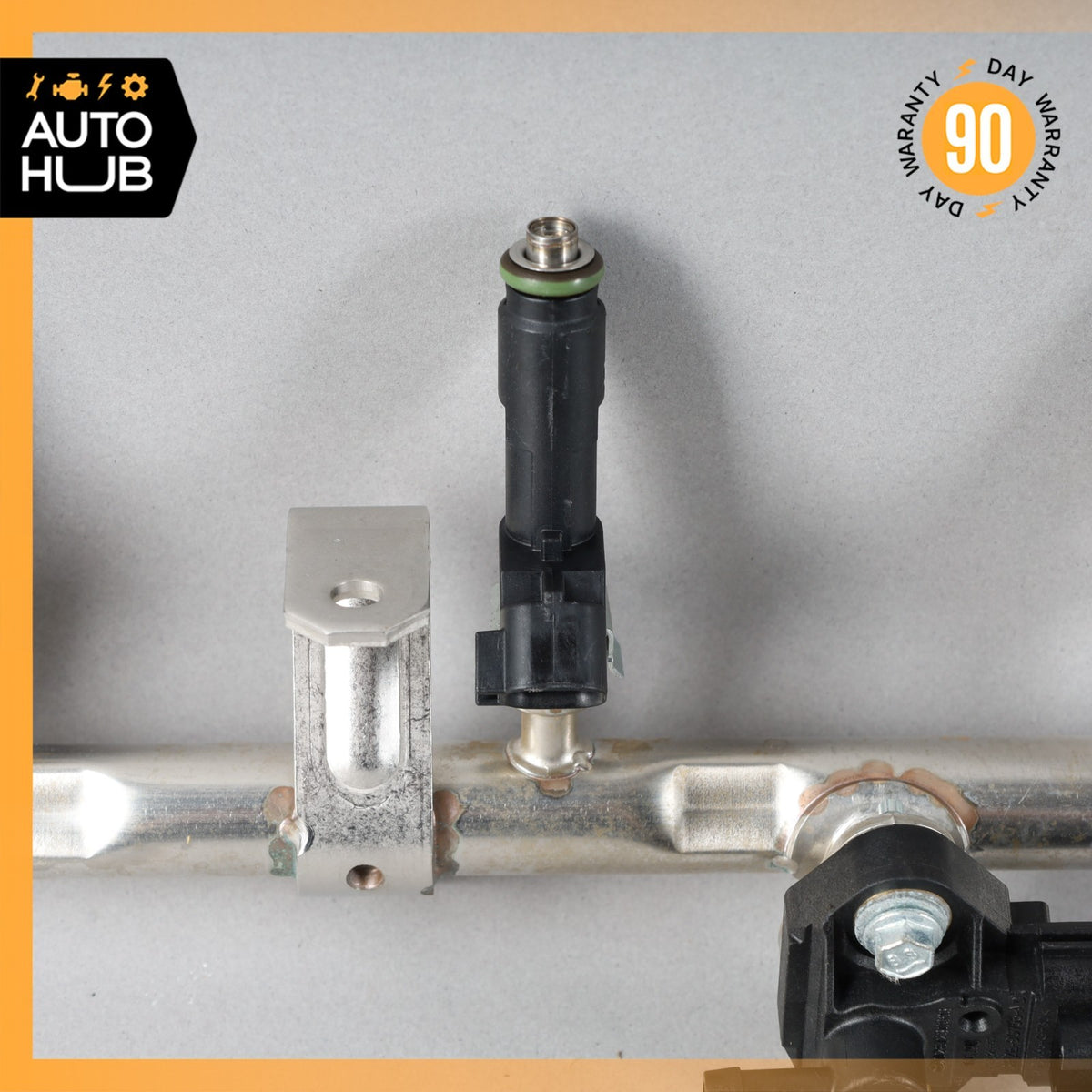 10-17 Aston Martin DB9 Rapide Left Side Fuel Injector Rail w/Injectors OEM - photo 6