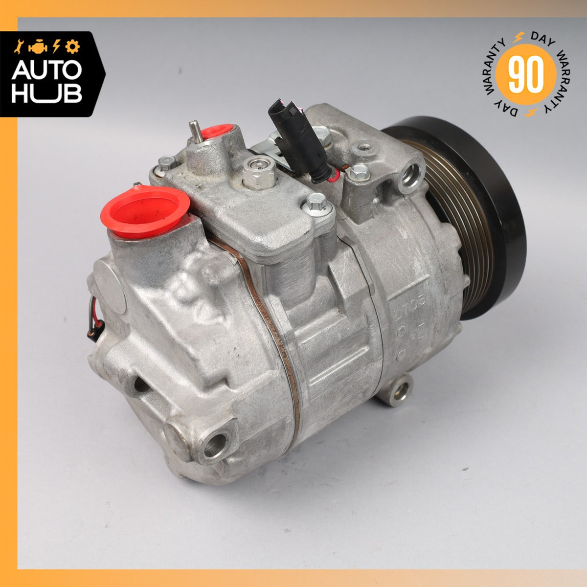 03-06 Mercedes R230 SL500 SL55 AC A/C Air Conditioning Compressor 0012300211 OEM - photo 10