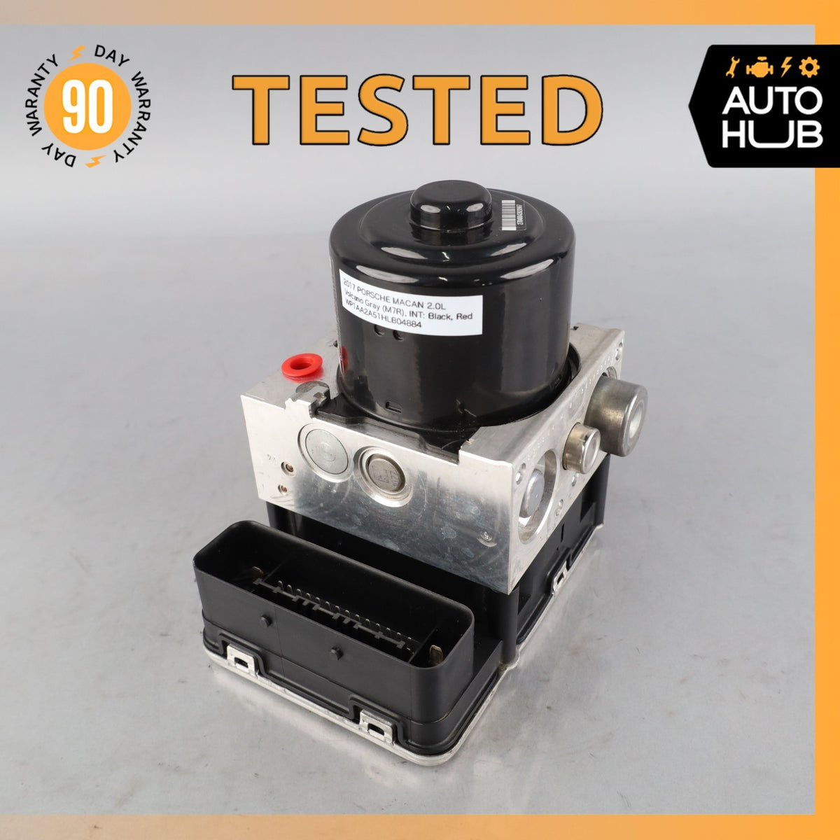 17-18 Porsche Macan 95B ABS Hydraulic Pump Control Module 95B907379L OEM - photo 1