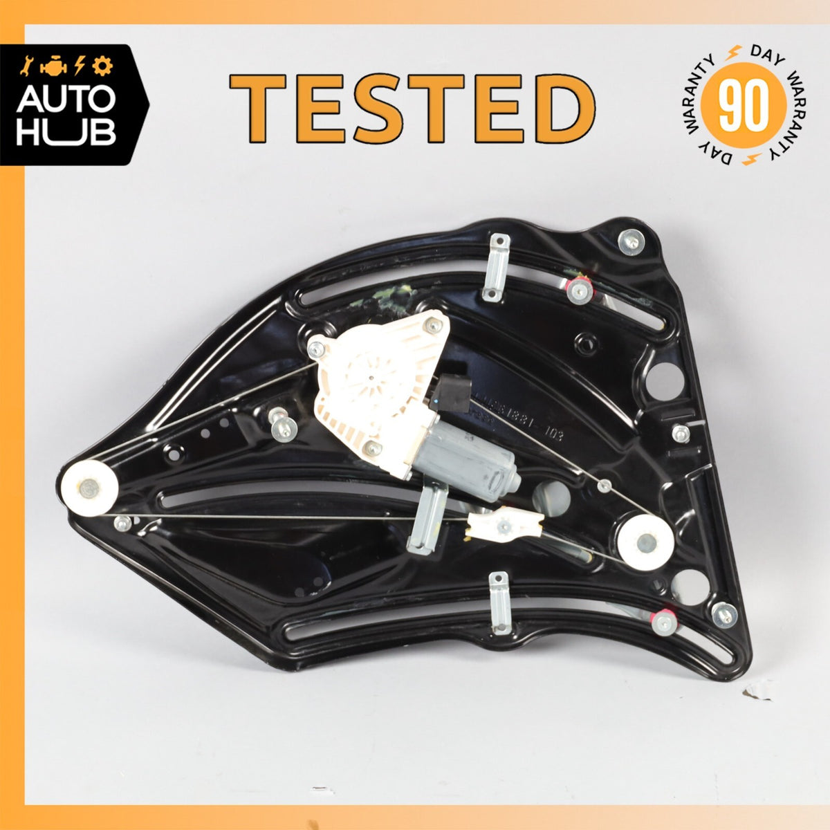 Mercedes W207 E350 E400 Coupe Rear Left Driver Side Window Regulator w/Motor OEM - photo 1
