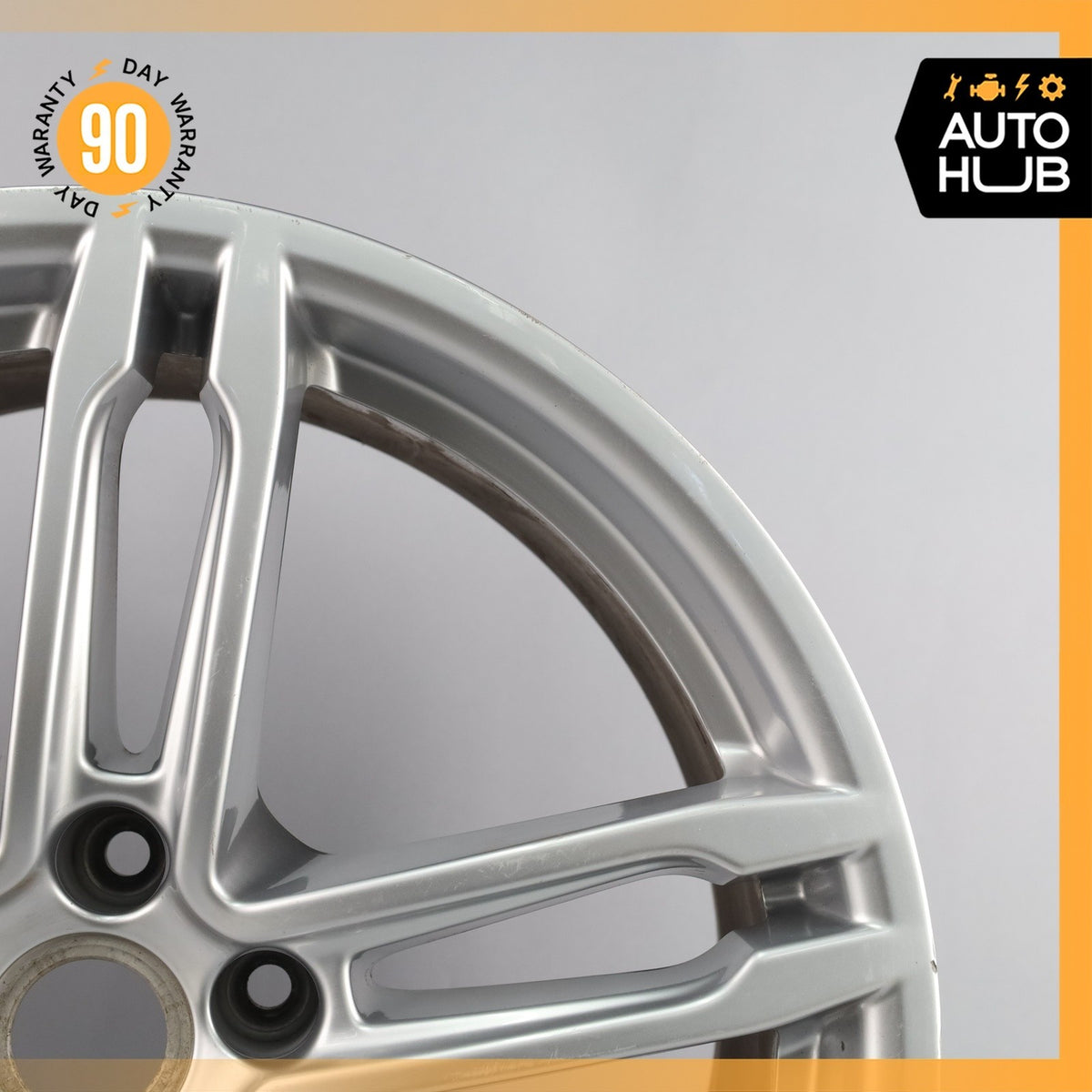 Porsche Macan 95B S 9 x 19 19" Rear Wheel Rim Silver 95B601025BN OEM - photo 3