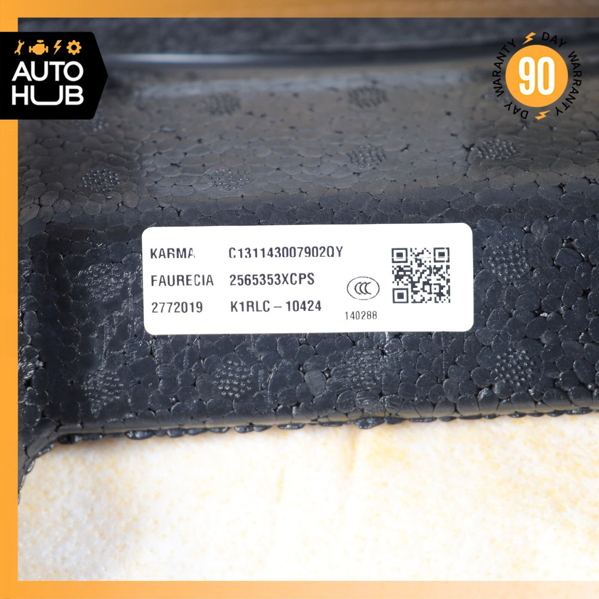 20-22 KARMA Revero GT GTS Rear Seat Cushion Bottom Lower Left Side OEM 11k - photo 23