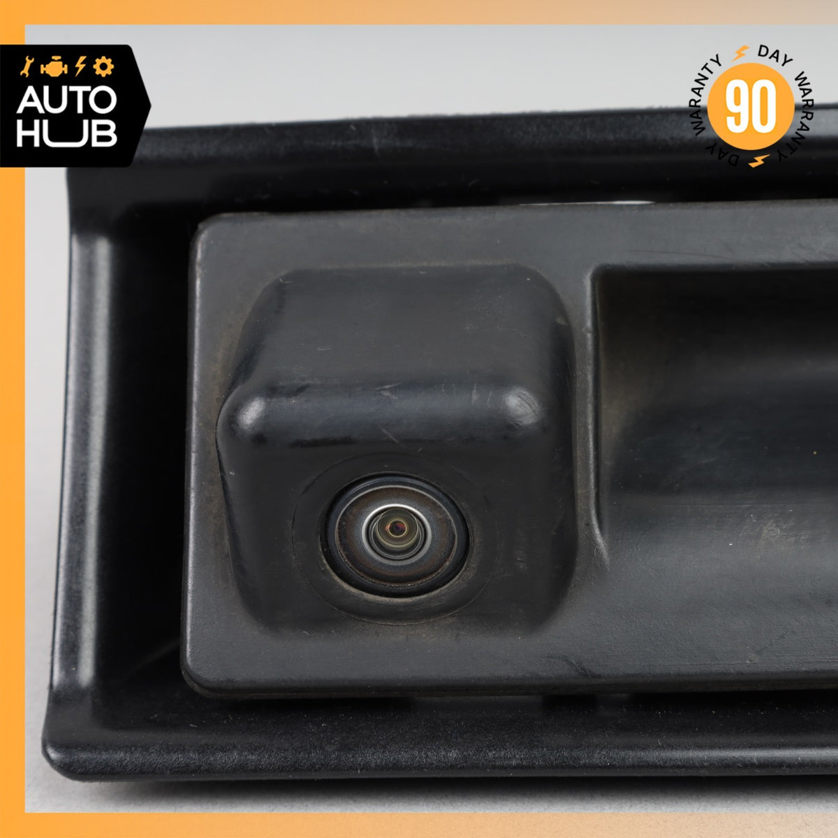 15-18 Porsche Cayenne 958 Trunk Tailgate Release Open Handle w/ Camera OEM 80k - photo 3