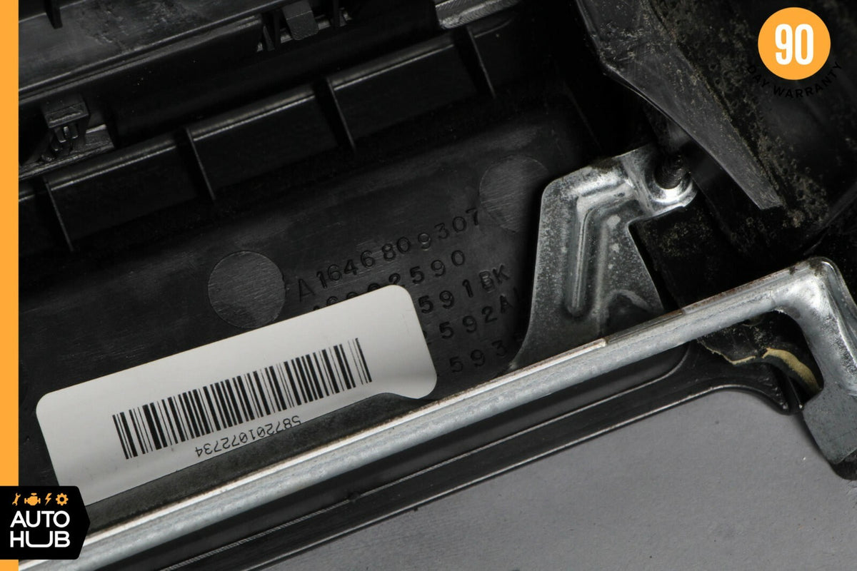 06-11 Mercedes W164 ML63 AMG Center Console Arm Rest w/ Rear Climate Control OEM - photo 11