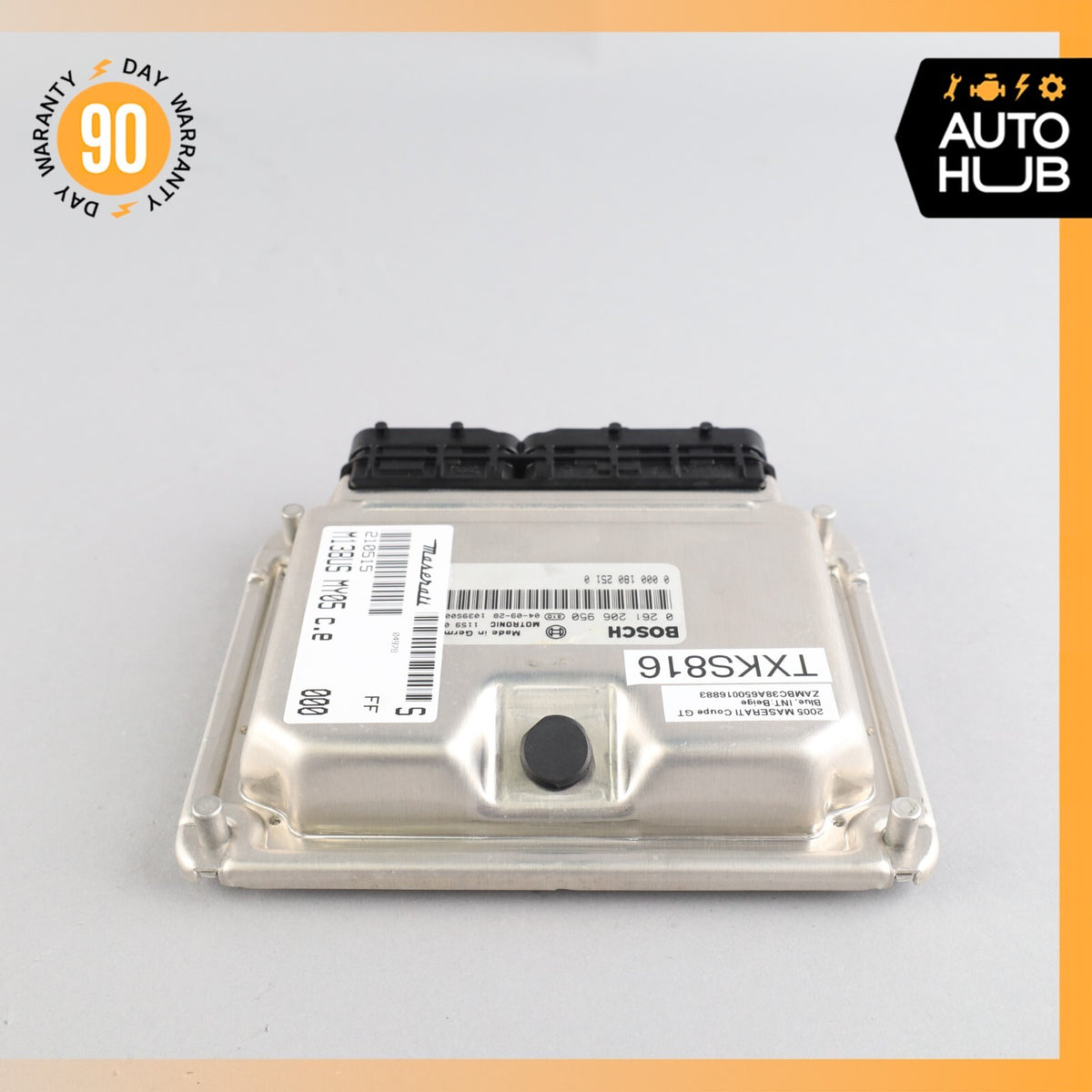05-07 Maserati M138 4200 Coupe GT 4.2L ECU Engine Control Module Unit OEM 67k - photo 4