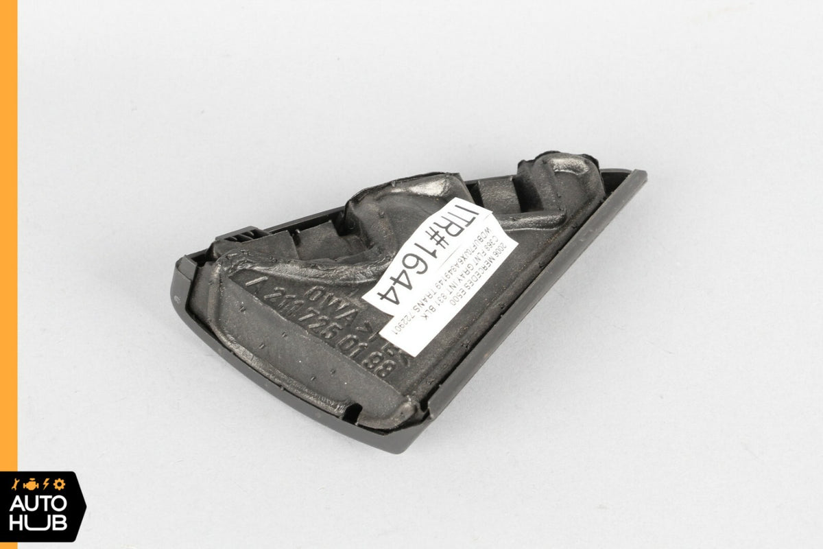 03-09 Mercedes W211 E350 E500 E550 Tweeter Speaker Cover Front Left Black OEM - photo 4