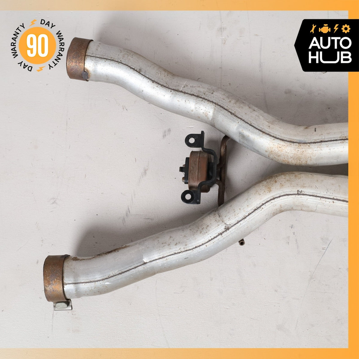 14-19 Chevrolet Corvette C7 Exhaust Mid Pipe Center Resonator Silencer OEM 32k - photo 9