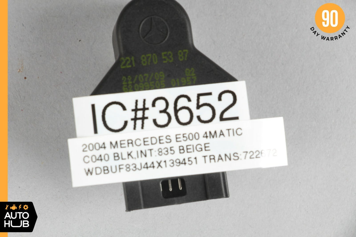 07-13 Mercedes W221 E500 S400 Front Seat Ventilation Control Unit 2218705387 OEM - photo 6