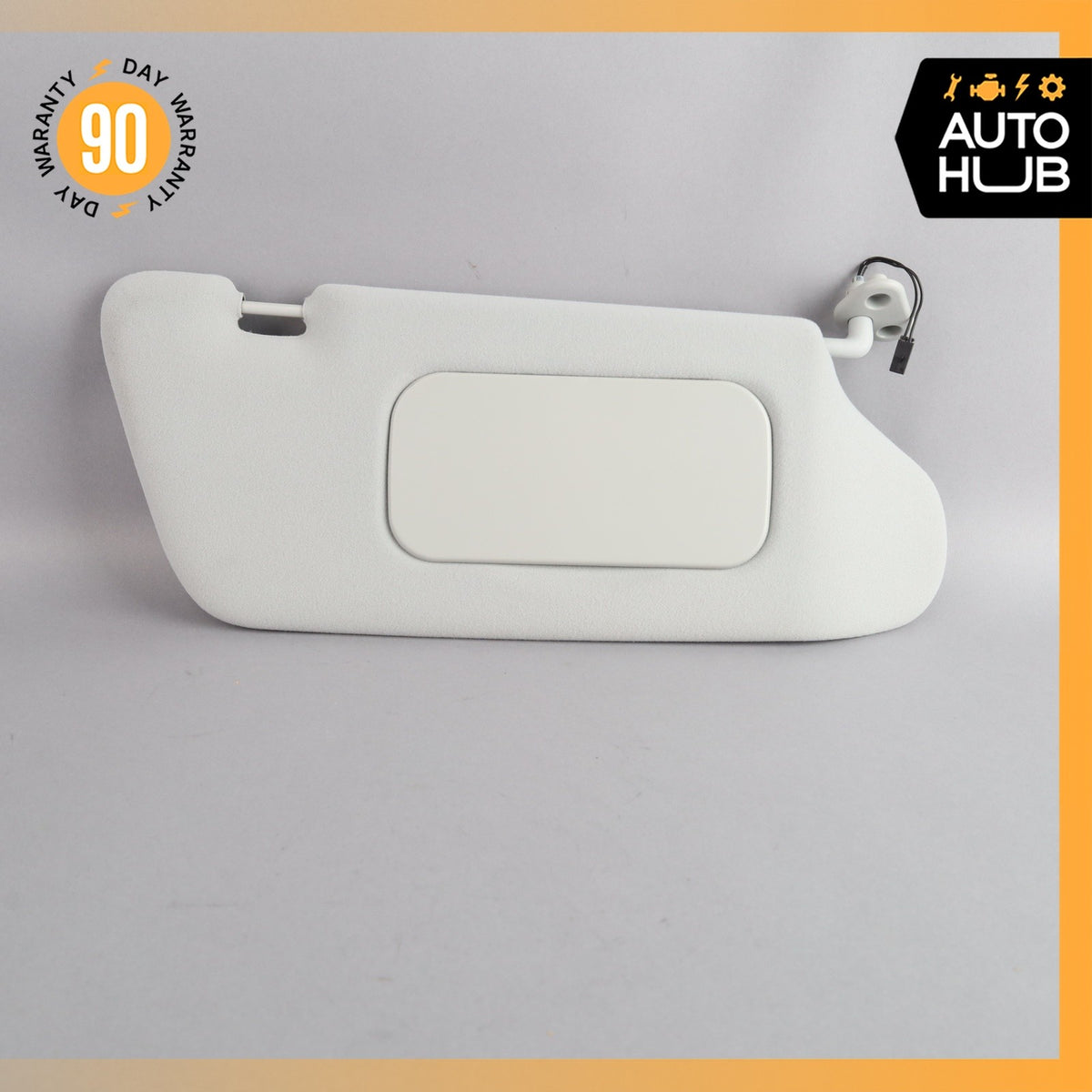 02-05 Mercedes W163 ML350 ML500 ML320 Right Side Sunvisor Shade Cover Gray OEM - photo 2