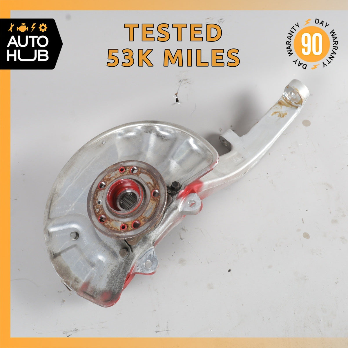 12-19 Mercedes W166 ML350 GL450 Front Left Driver Side Spindle Knuckle Hub OEM - photo 1