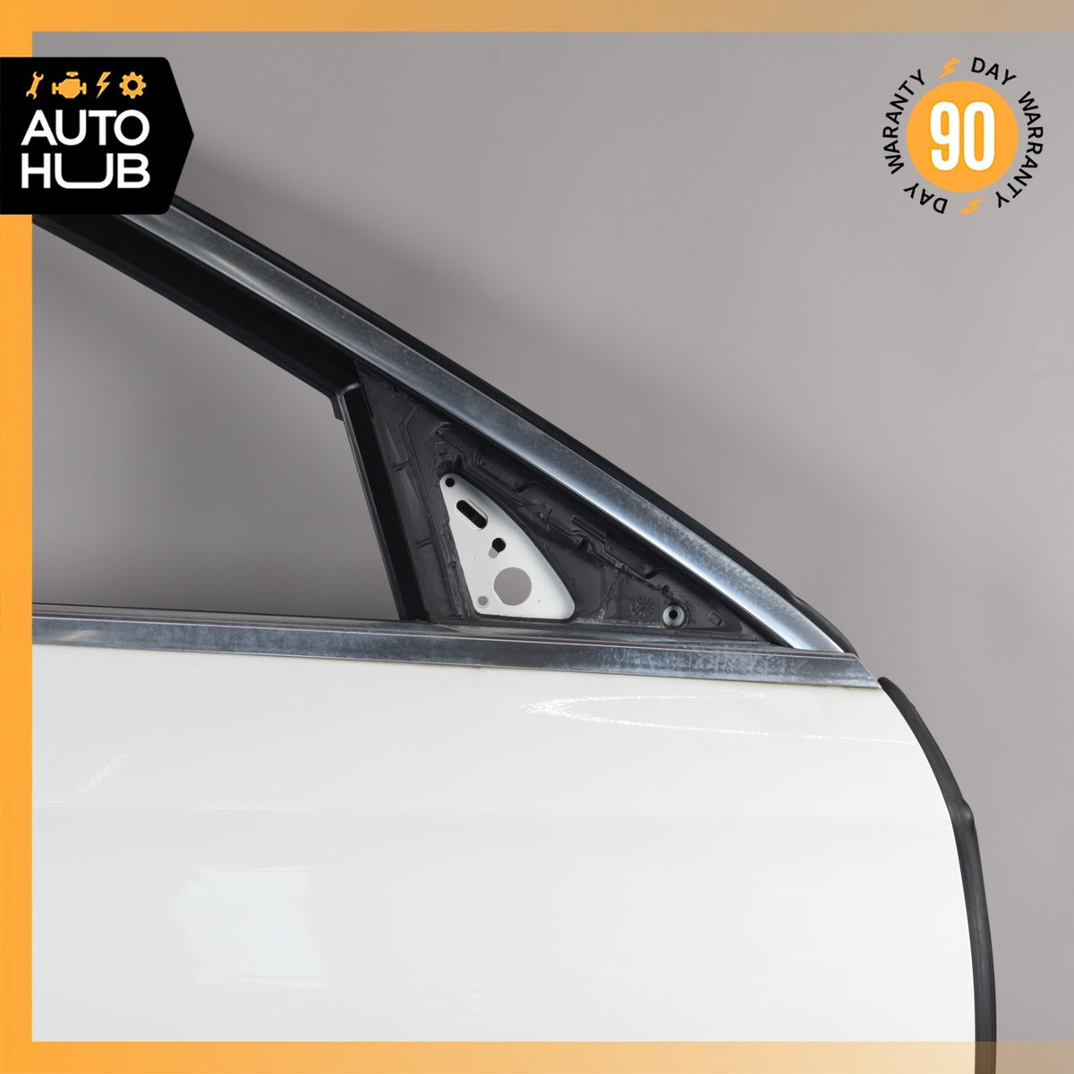 17-23 Mercedes W213 E300 E400 Front Right Passenger Side Door Shell White OEM - photo 2