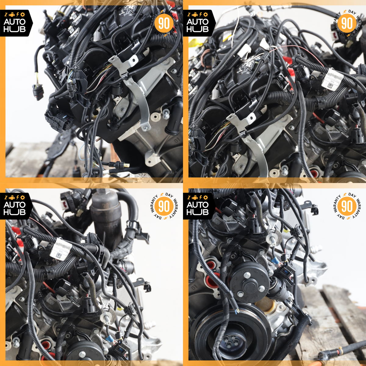 16-18 BMW F30 330e RWD 2.0L B48B20A Engine Motor Assembly OEM 61k - photo 16