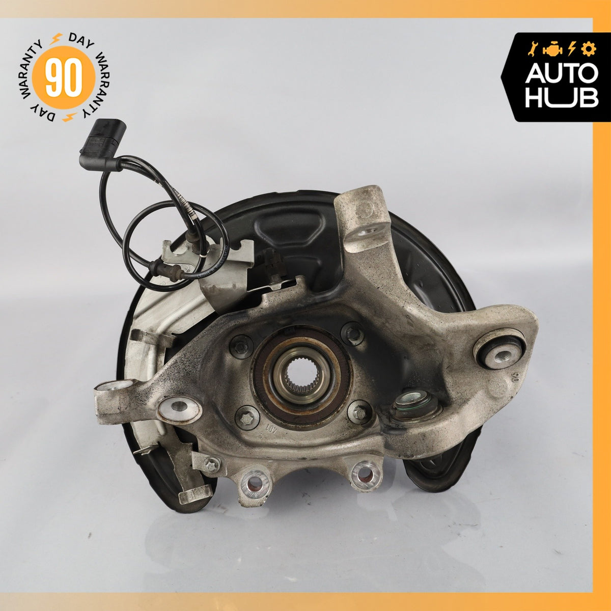 17-20 Mercedes W213 E300 E350 Rear Left Side Spindle Knuckle Hub OEM 84k - photo 8