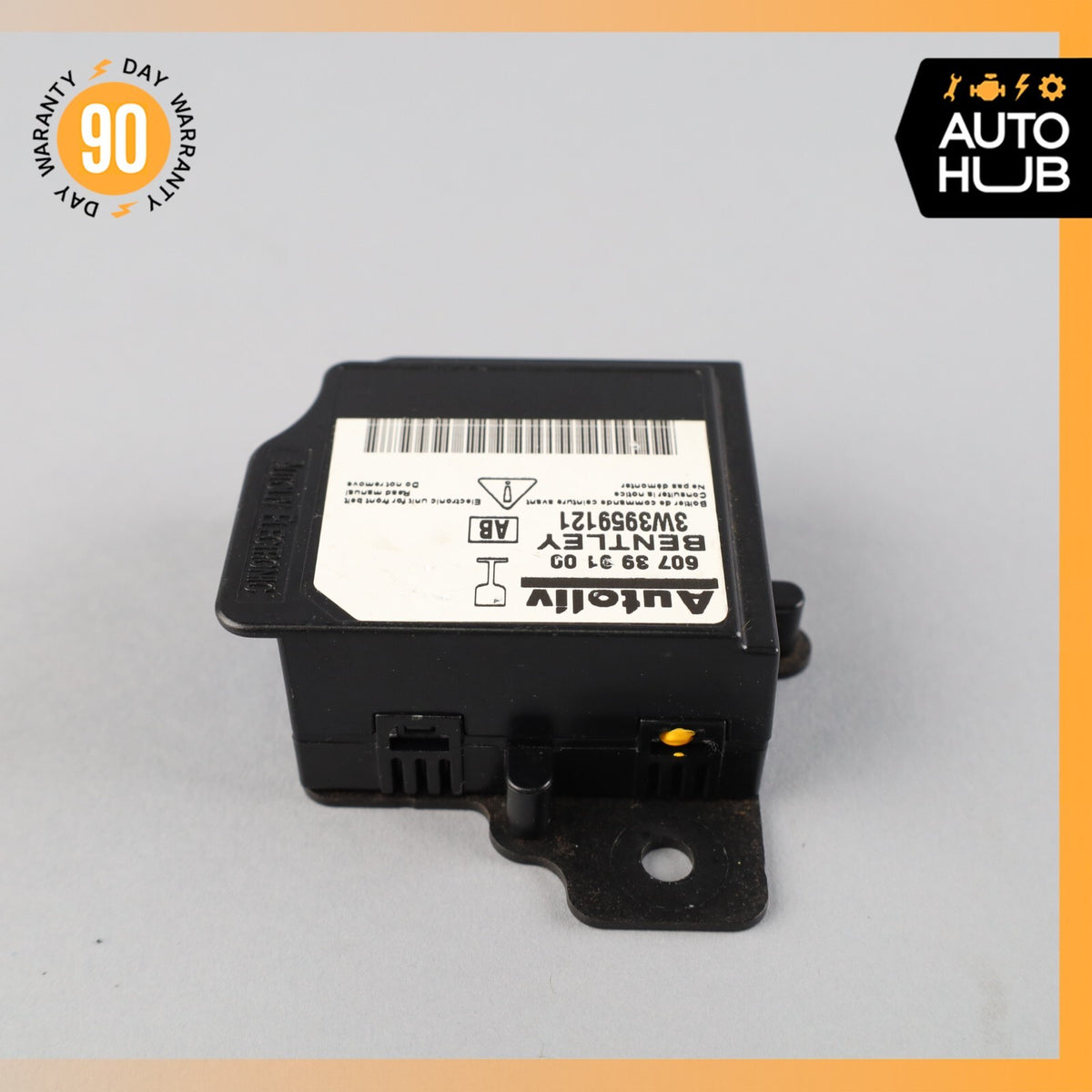 03-10 Bentley Continental GTC GT Safety Bag Sensor SRS Control Module OEM - photo 2