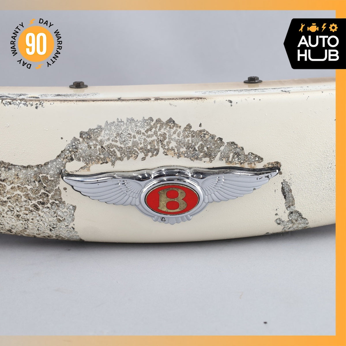99-04 Bentley Arnage Hood Radiator Grille Grill White OEM 30k - photo 14