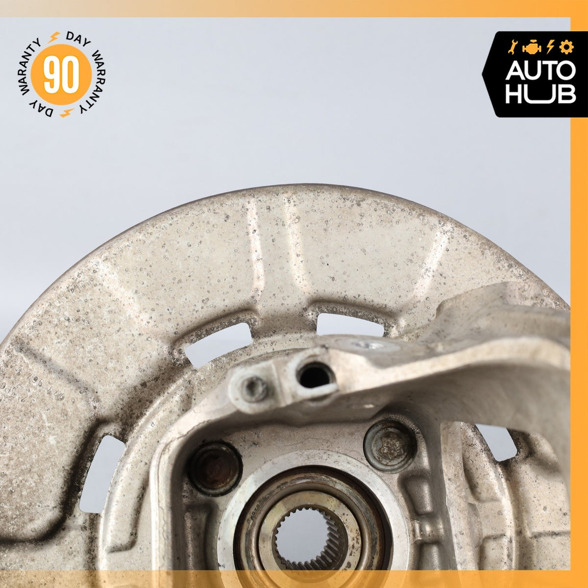 07-19 BMW E70 X5 X6 Rear Left Driver Side Spindle Knuckle Hub w/ Shield OEM - photo 11