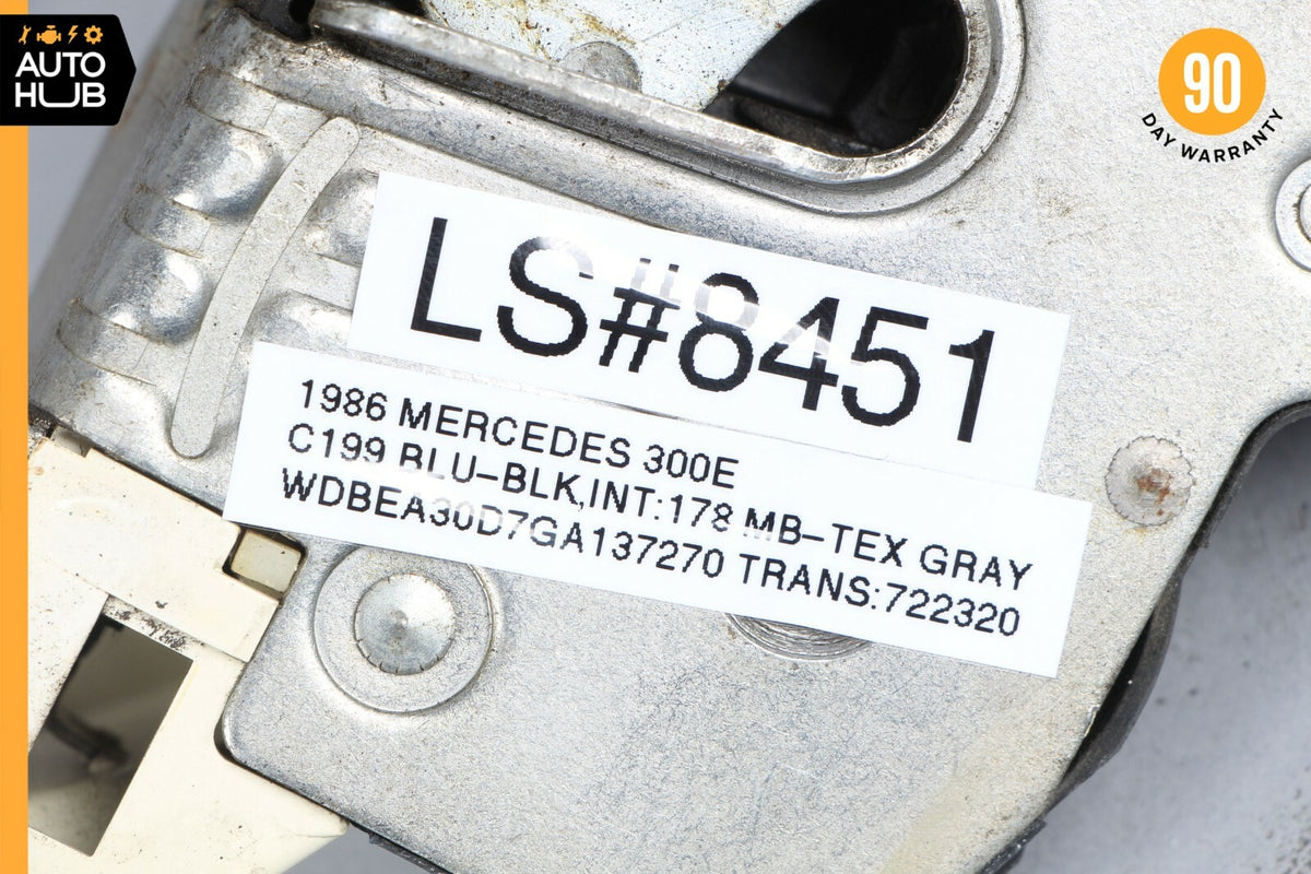 86-95 Mercede W124 300E Rear Left Driver Side Door Lock Latch Actuator OEM - photo 12