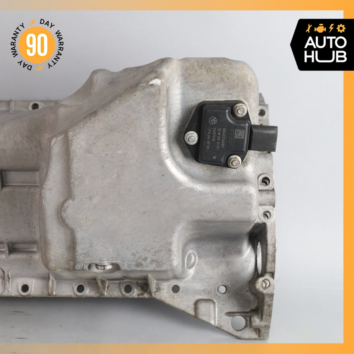 06-13 BMW E60 528i Z4 128i 3.0L N52B30 Engine Motor Lower Oil Pan 7552414 OEM - photo 13
