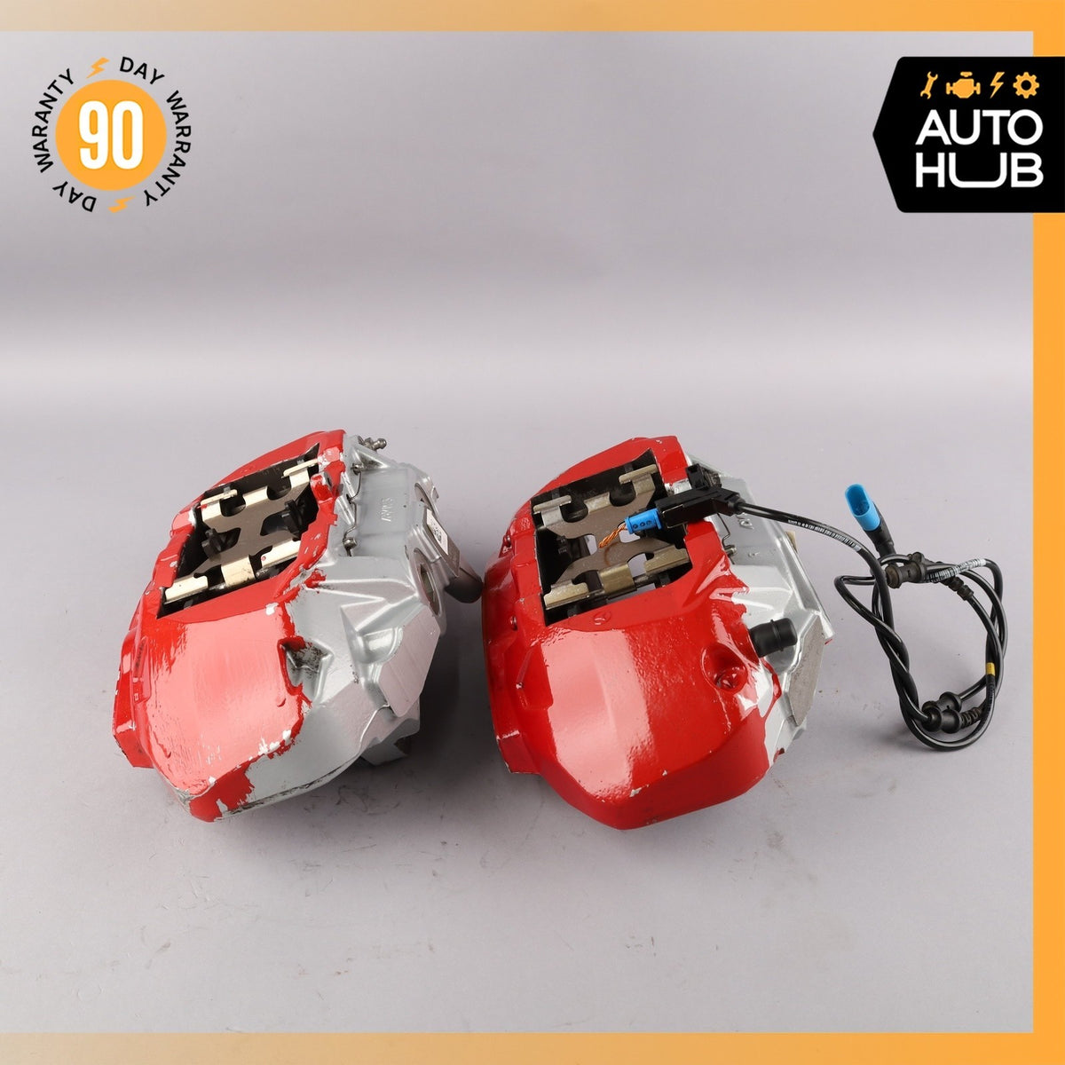 Mercedes W213 E43 C43 CLS53 AMG Front Right & Left Side Brake Calipers Set OEM - photo 8