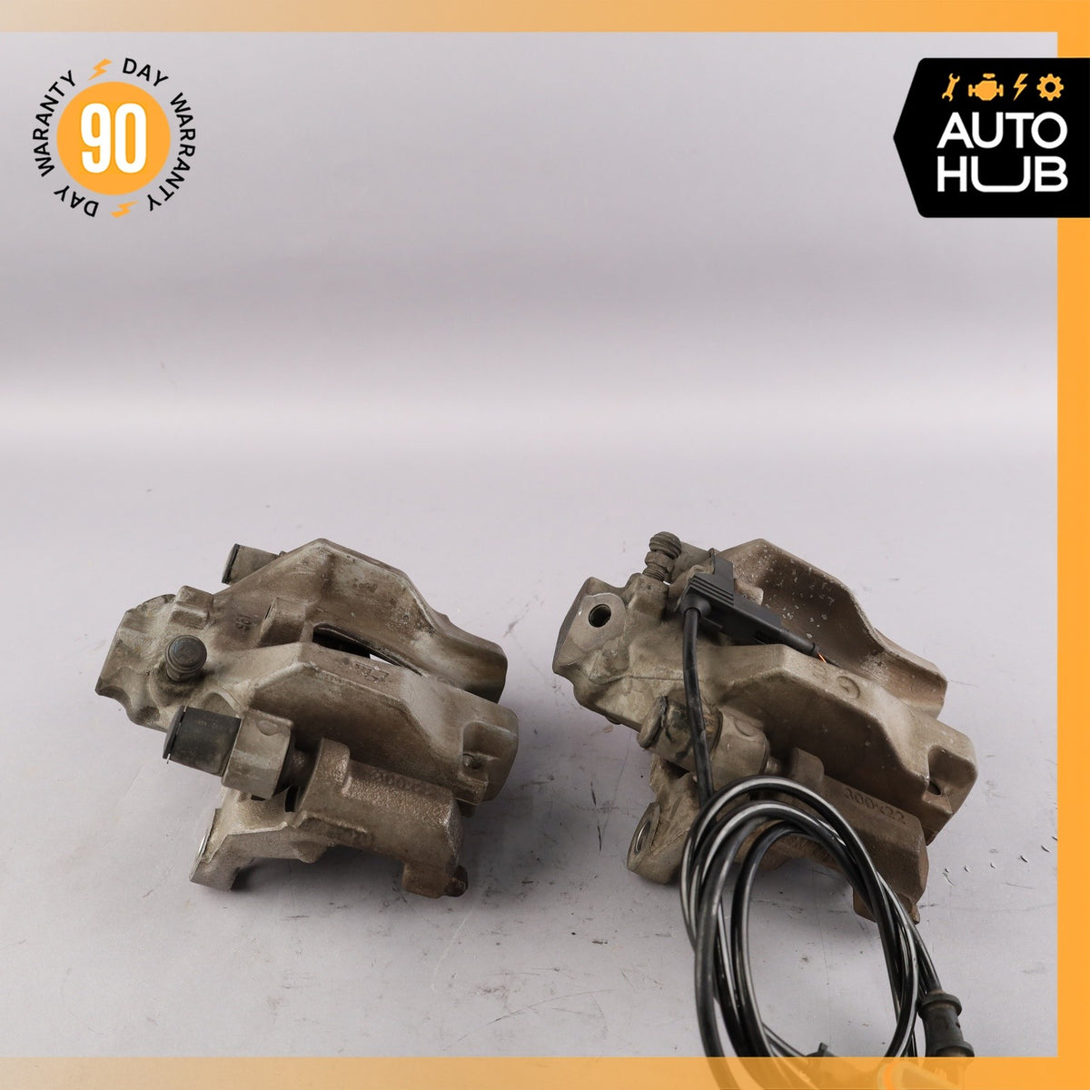 08-17 Mercedes W207 E400 C350 Rear Brake Calipers Left and Right Set OEM - photo 10
