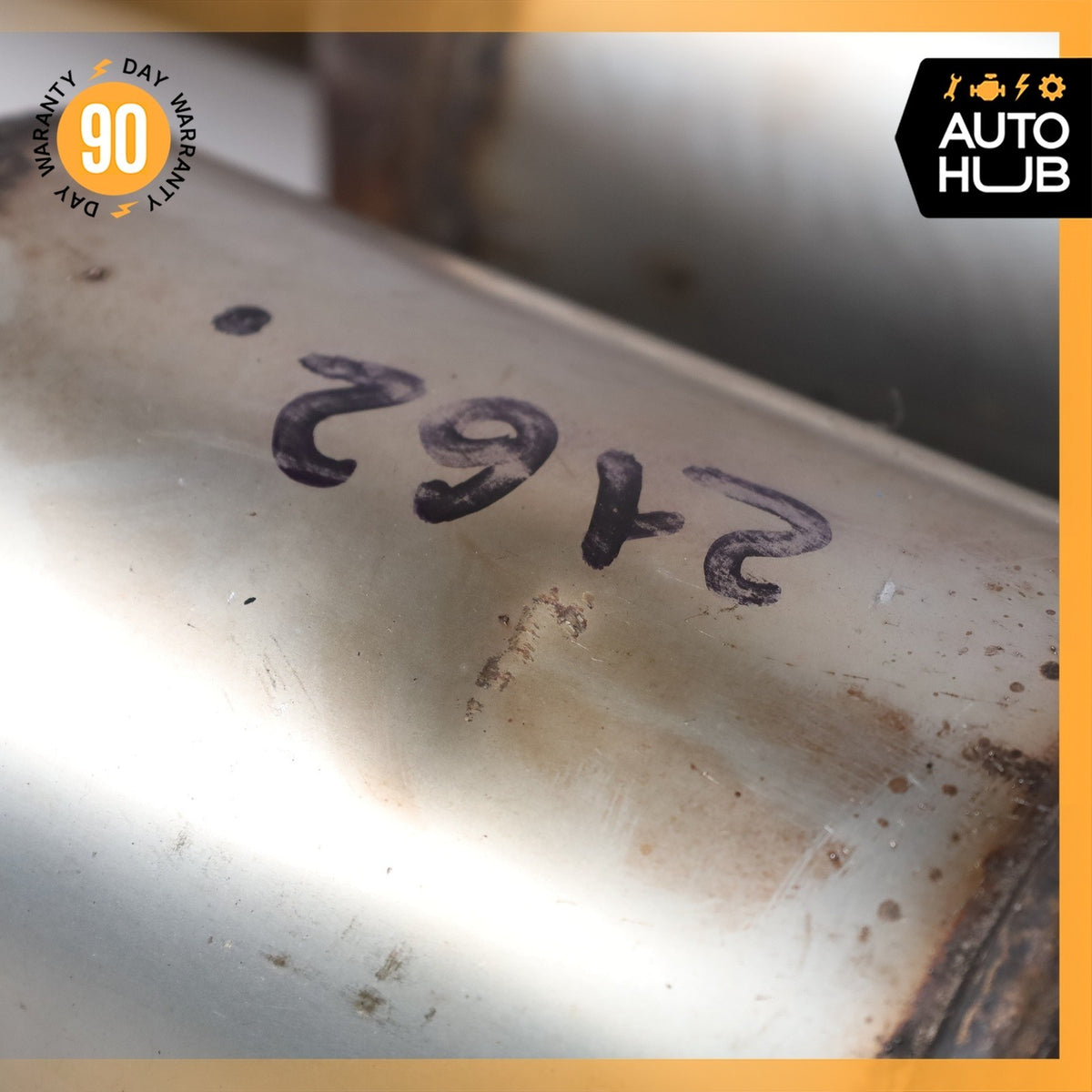 Mercedes W219 CLS550 E550 RWD Engine Left & Right Side Exhaust Downpipe Set OEM - photo 9