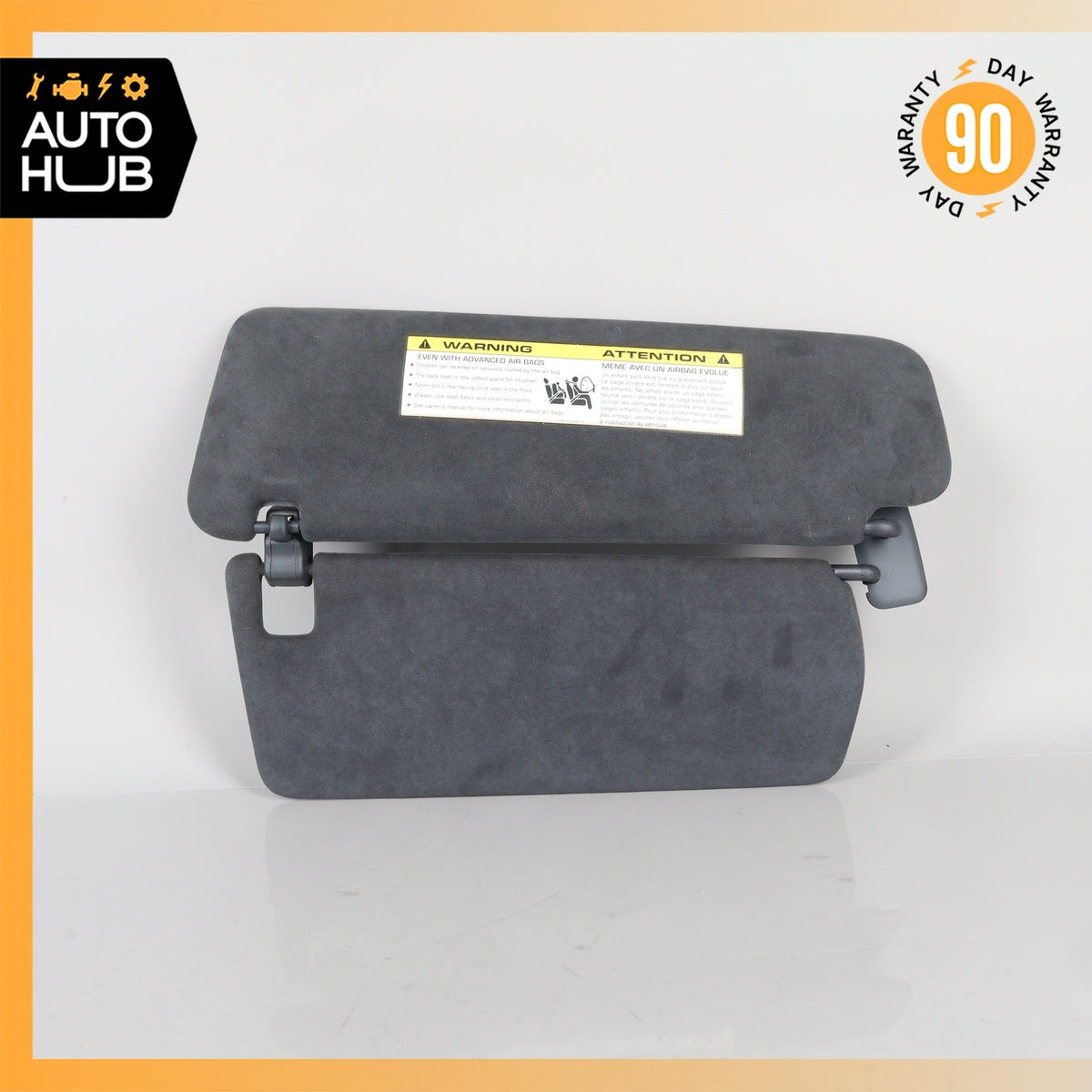 11-14 Porsche Cayenne 958 GTS Sun Visor Sunvisor Right Side Suede OEM - photo 8