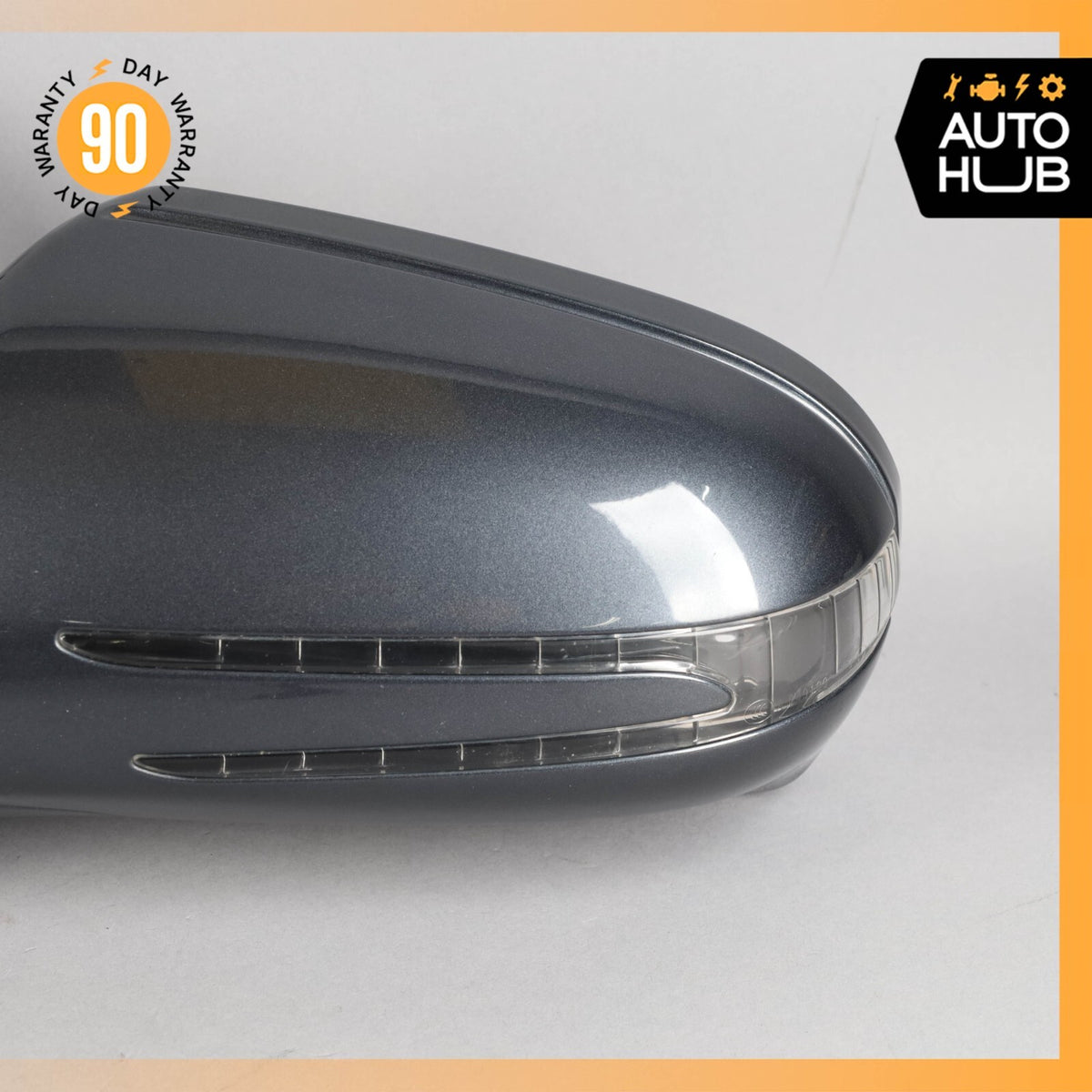 09-12 Mercedes R230 SL550 SL63 Left Side Rear View Door Mirror OEM 70k - photo 11