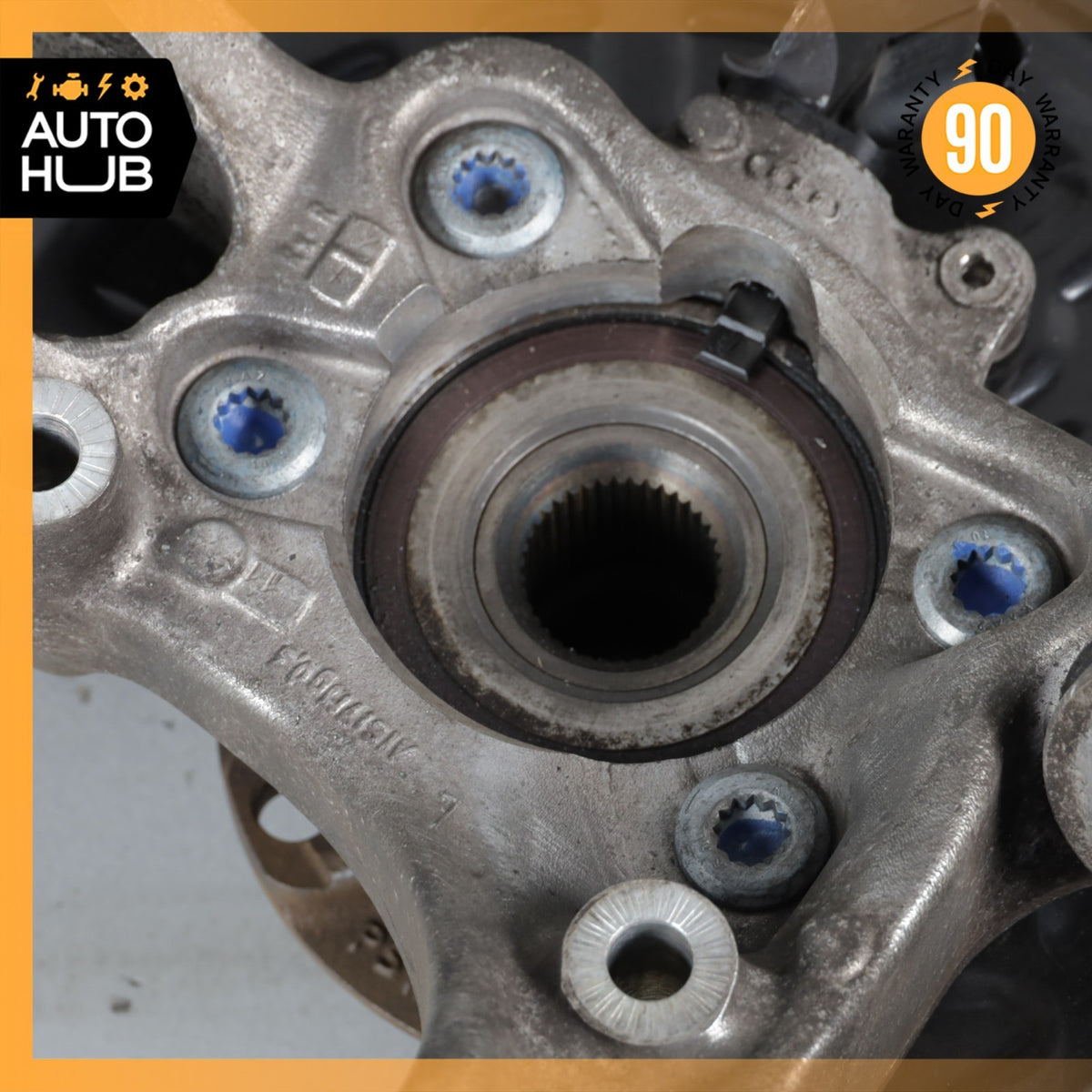03-13 Bentley Continental GT Rear Left Driver Side Spindle Knuckle Hub OEM 61k - photo 19