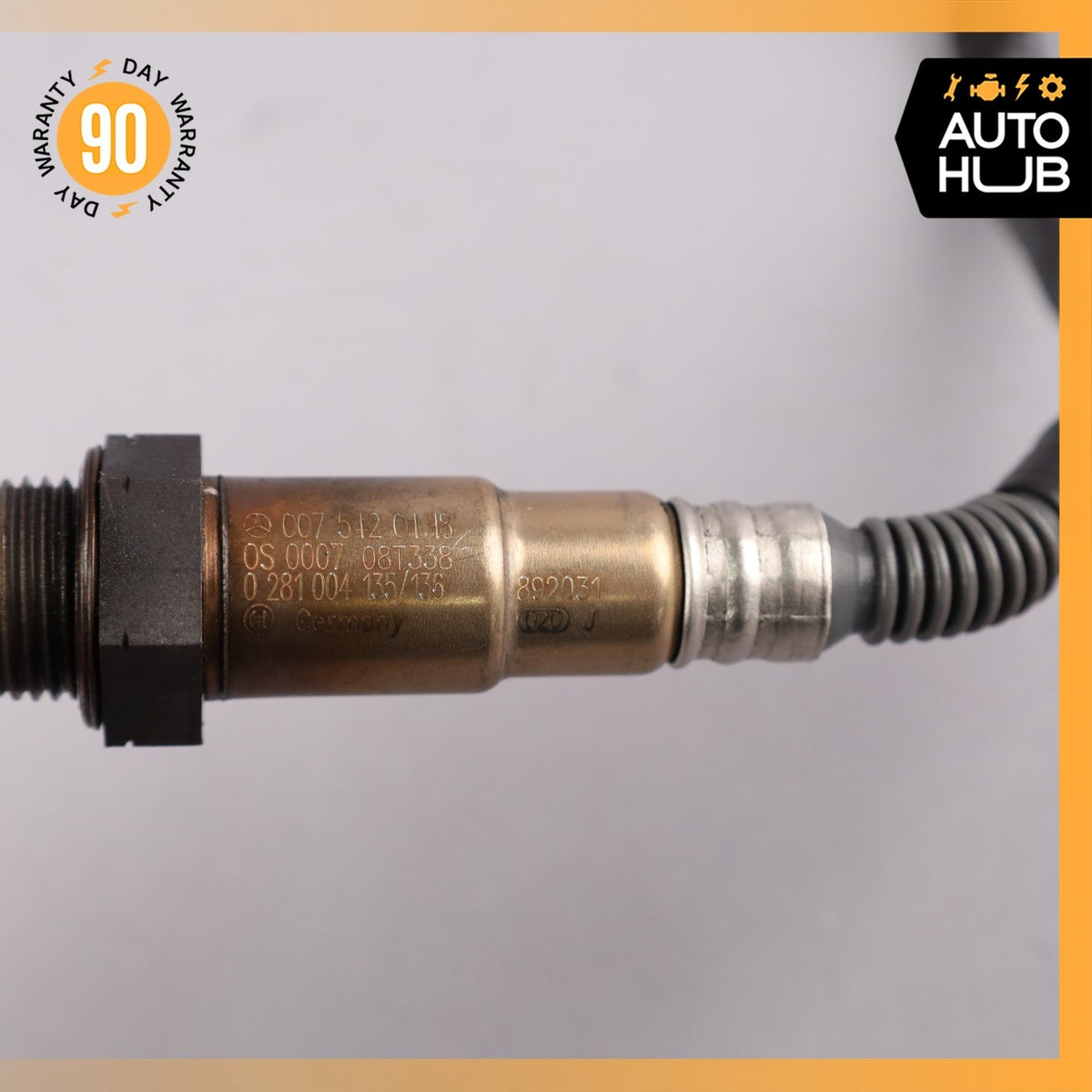 Mercedes W211 E320 ML350 R350 Front Oxygen O2 Sensor Lambda Set of 2 OEM - photo 17
