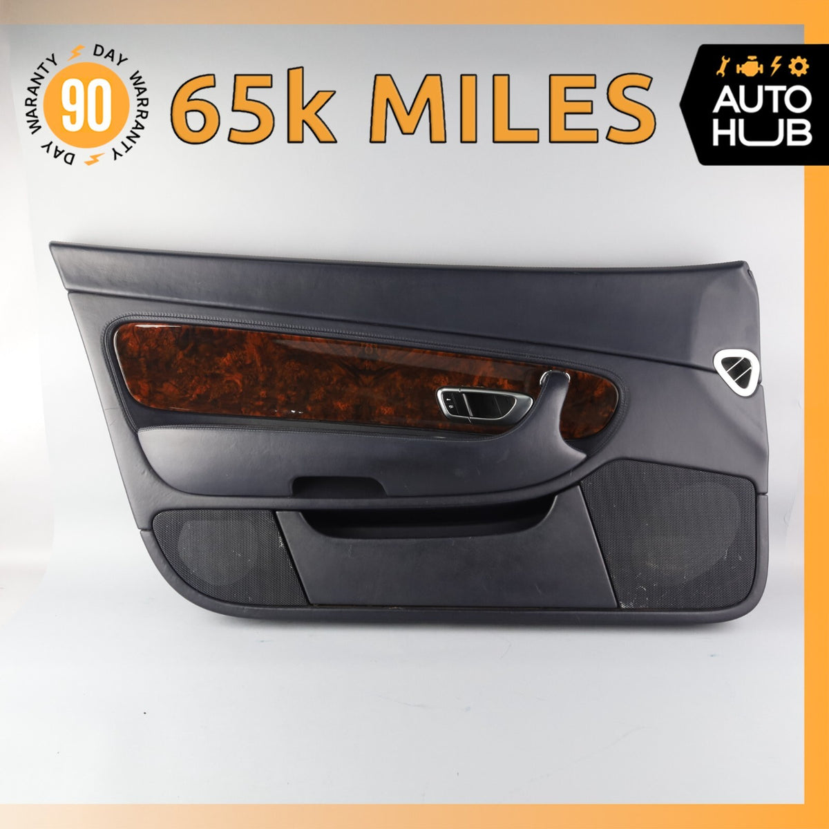 03-10 Bentley Continental GT Left Driver Side Interior Door Panel Blue OEM 65k - photo 1