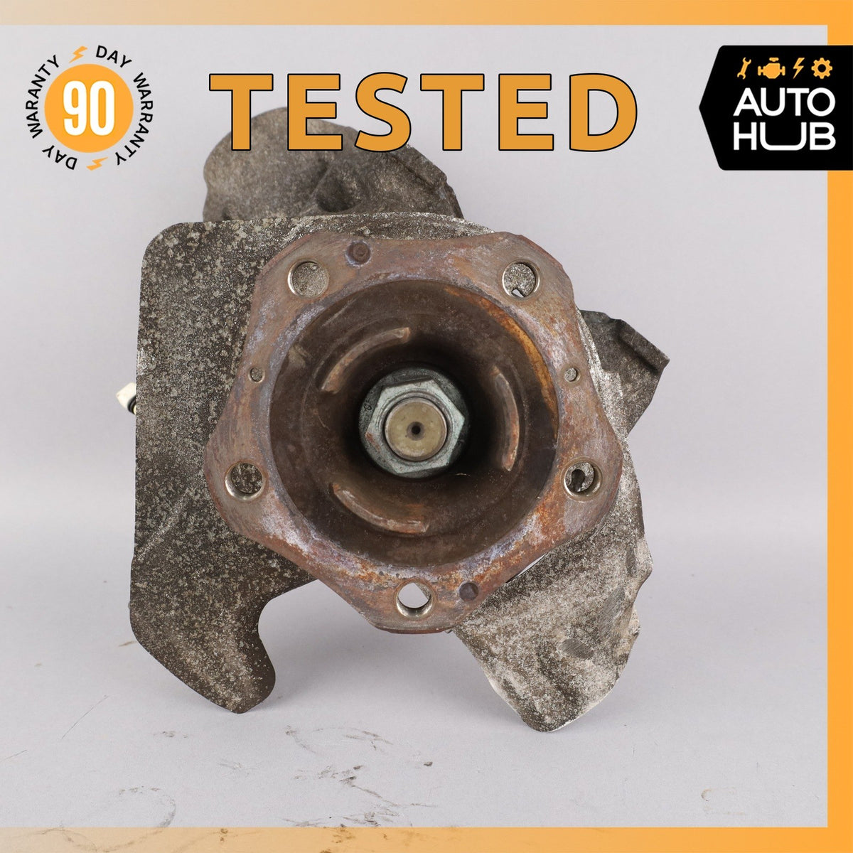 Porsche Boxster 986 Front Left Driver Spindle Knuckle Hub 99634165711 OEM - photo 1