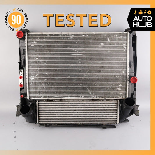 13-18 BMW F25 X3 X4 35i M40i Water Radiator A/C Condenser Cooler Intercooler OEM - photo 1