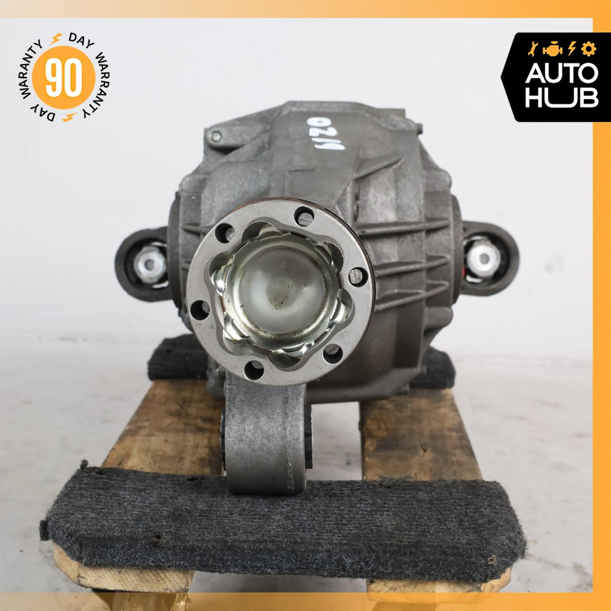 03-06 Porsche Cayenne 955 Turbo 4.5L V8 Rear Differential Diff Axle Carrier OEM - photo 11