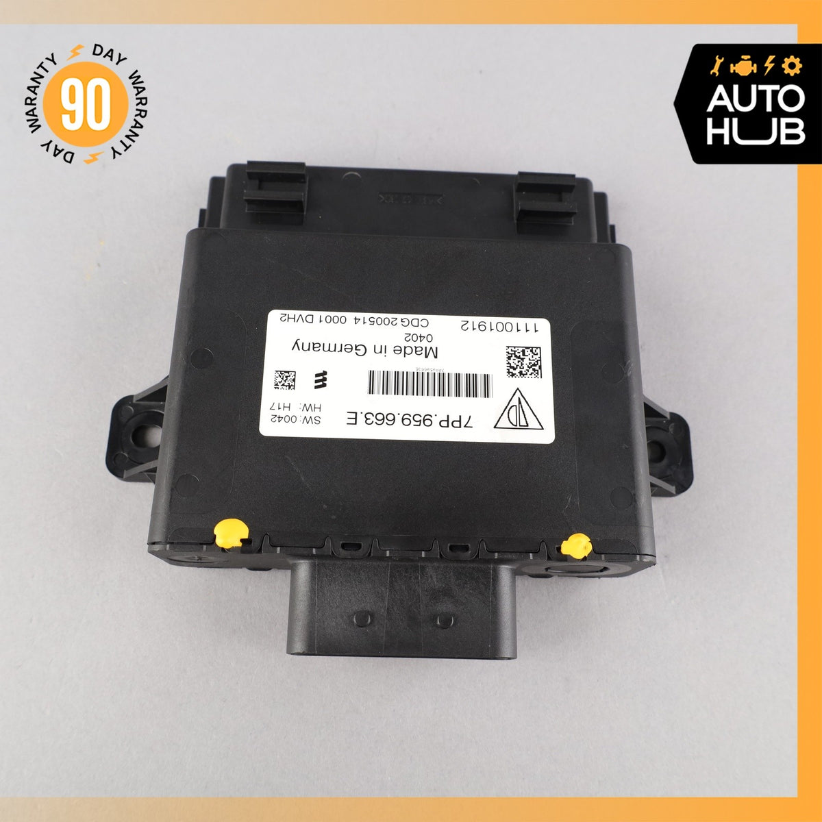 Porsche Cayenne 958 Start Stop Voltage Stabilizer Control Module ECU OEM - photo 7