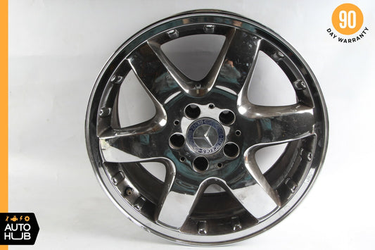 Mercedes W163 ML500 ML350 ML320 8.5 X R17 17" Wheel Rim Chrome 1634013302 OEM - photo 1