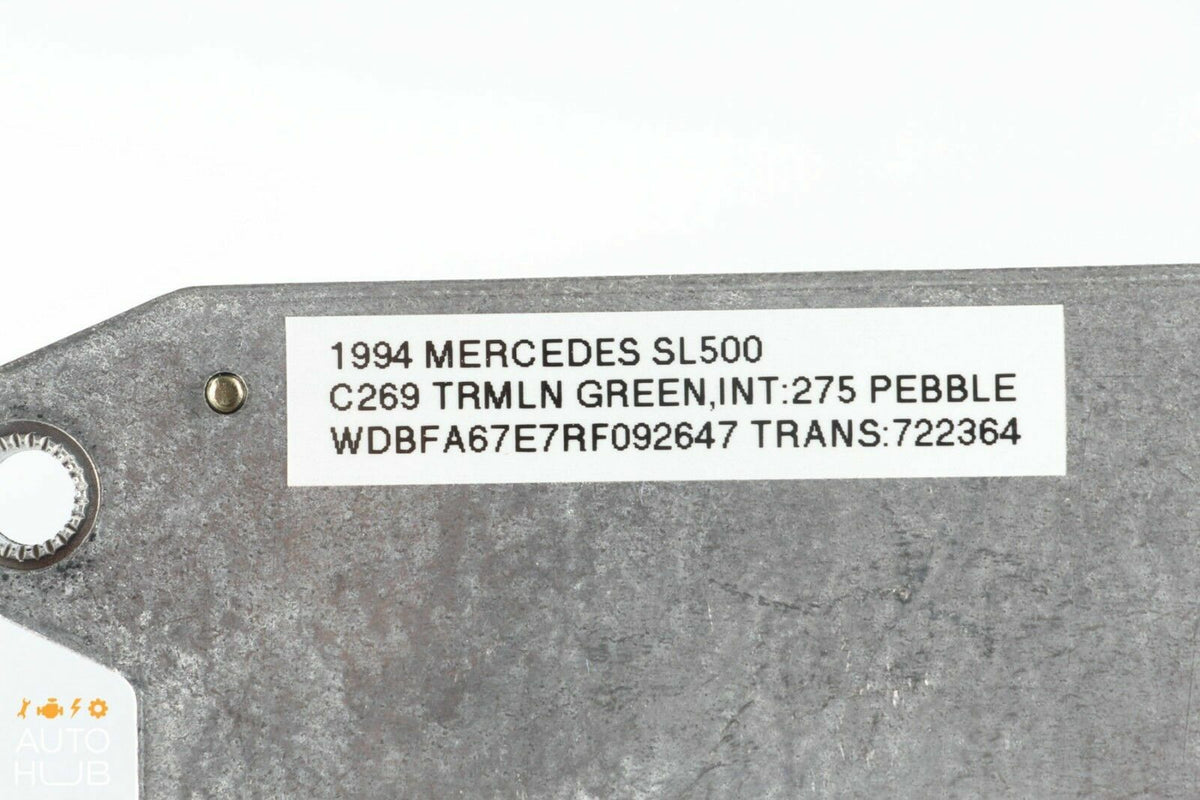 90-95 Mercedes R129 SL500 500SL SL320 Convertible Roll Bar Control Module OEM - photo 9