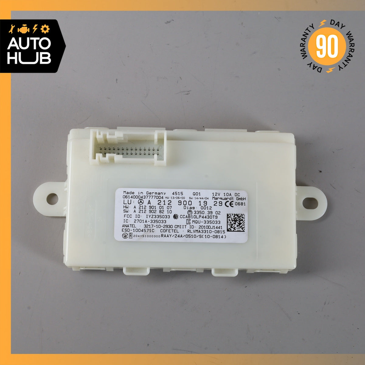 13-20 Mercedes W207 E400 CLS400 SL550 E550 Keyless Go Entry Control Module OEM - photo 2