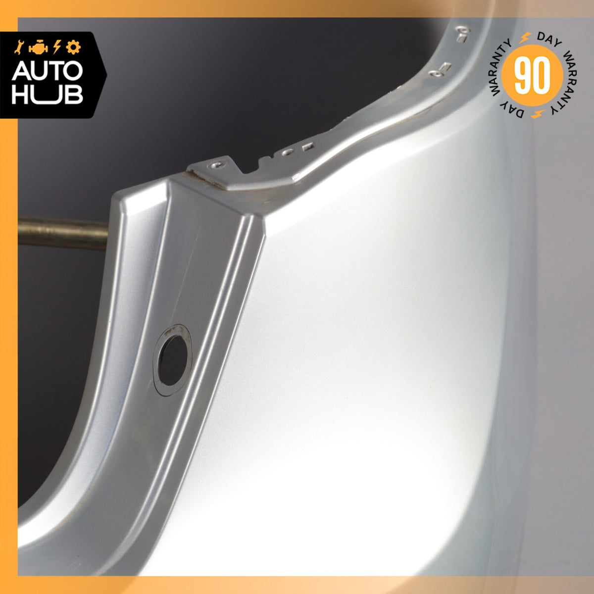 11-14 Porsche Cayenne 958 S Rear Bumper Cover Assembly Silver OEM - photo 13