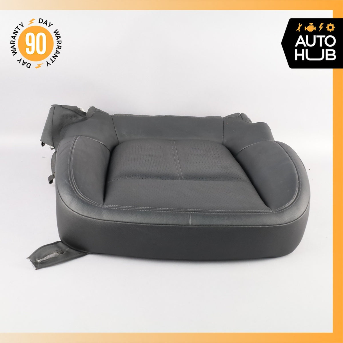 11-18 Porsche Cayenne 958 Front Right Lower Bottom Seat Cushion Black OEM - photo 7