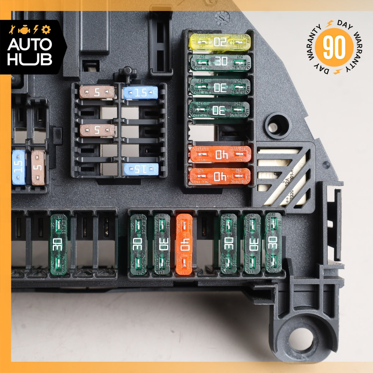 BMW F10 550i 650i Rear Trunk Power Distribution Fuse Relay Box OEM - photo 3