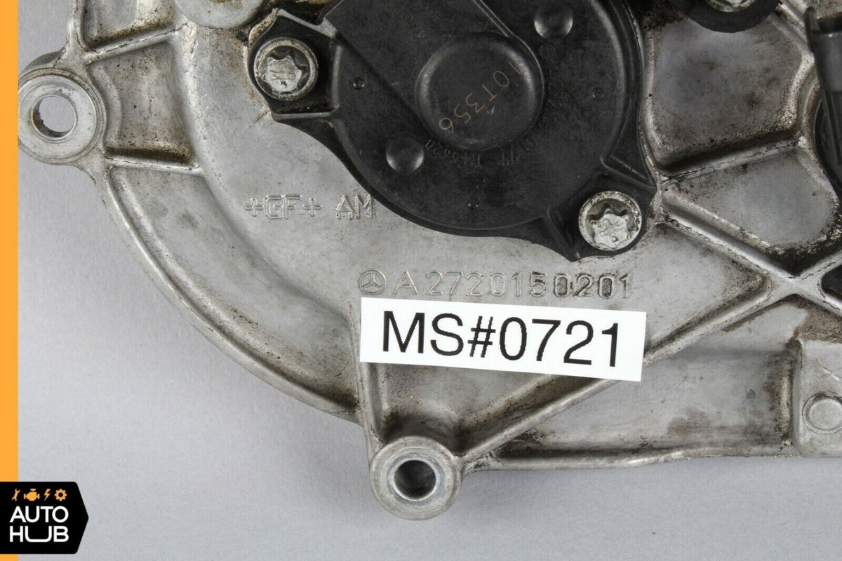 Mercedes W203 C230 E350 Front Left Side Engine Timing Chain Cover Plate OEM - photo 11