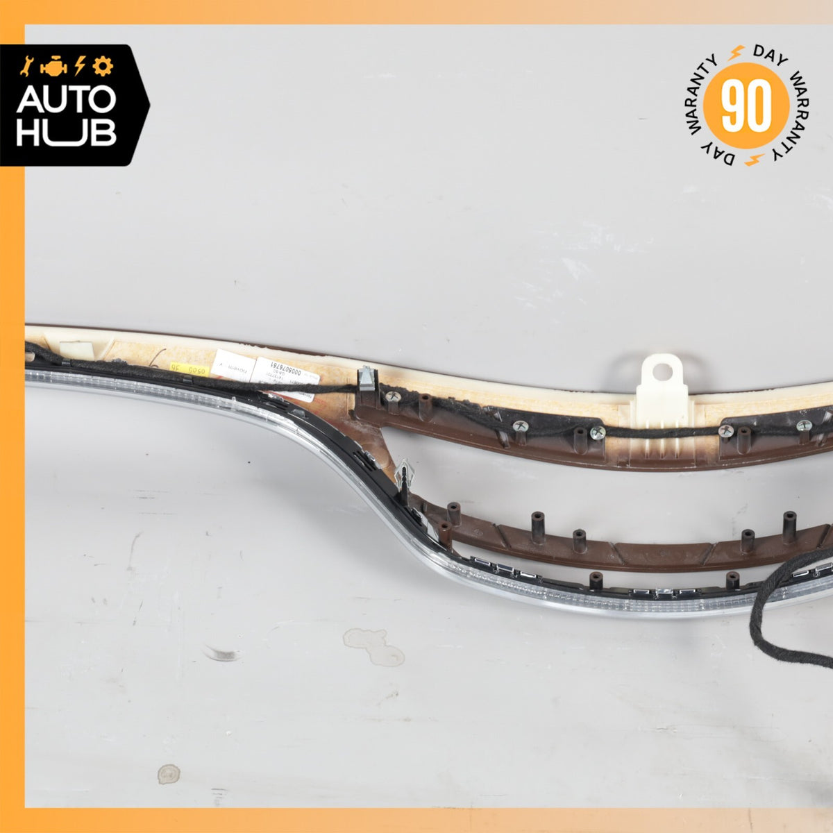 07-13 Mercedes W221 S550 S63 AMG Dashboard Center Trim Molding 2216800671 OEM - photo 11