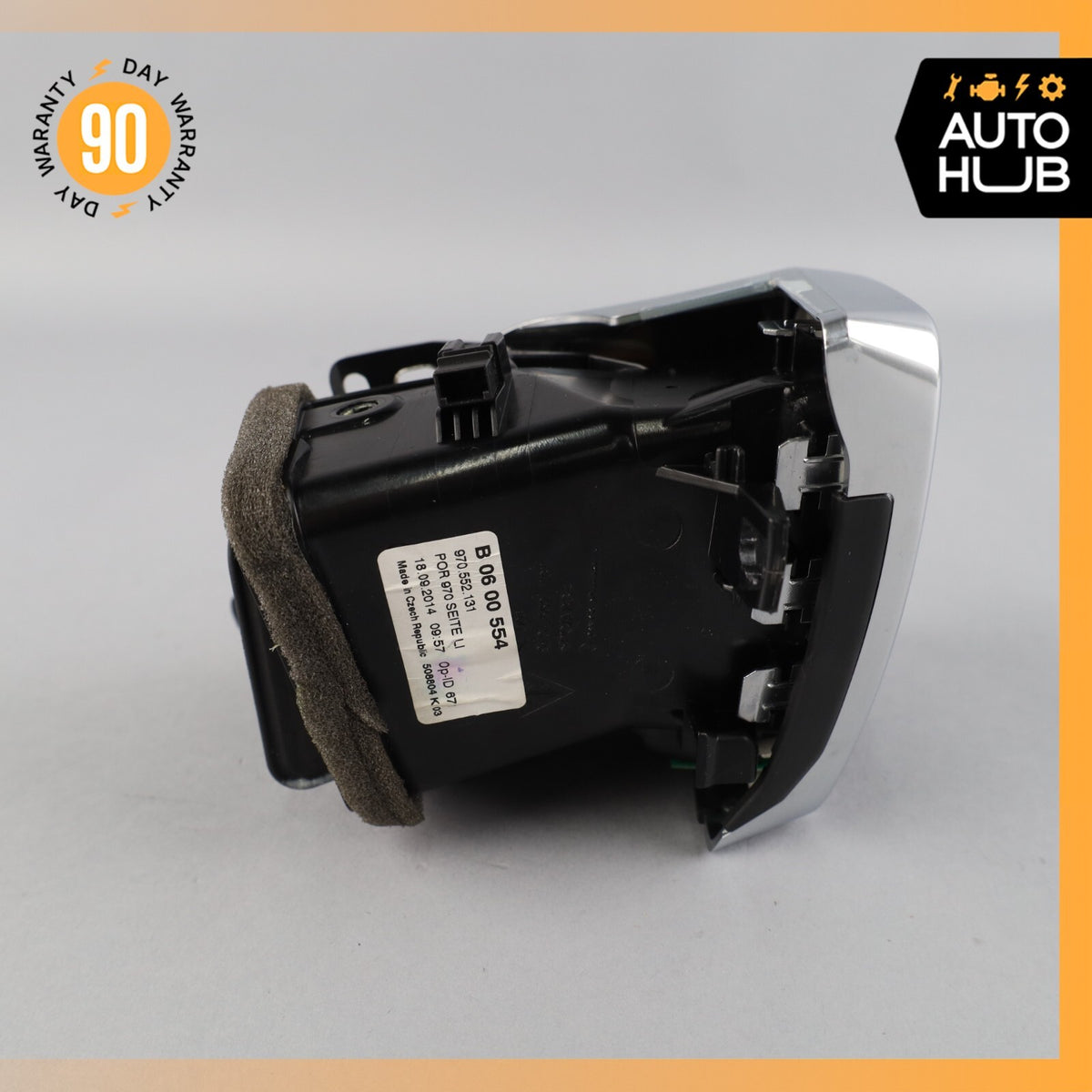 Porsche Panamera 970 Front Left Dashboard AC A/C Outer Air Vent OEM 86k - photo 4