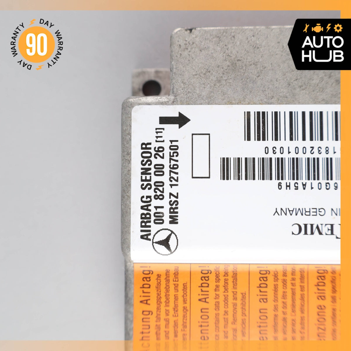 96-02 Mercedes R129 SL320 E420 Airbag Air Bag Sensor SRS Control Module OEM - photo 7