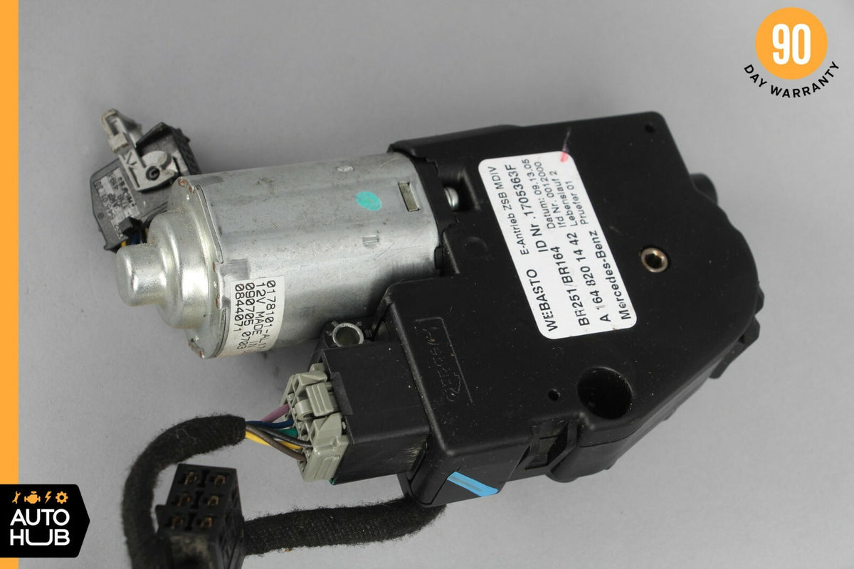 06-13 Mercedes X164 ML450 GL550 Panoramic Sunroof Sun Roof Motor Set of 3 OEM - photo 8