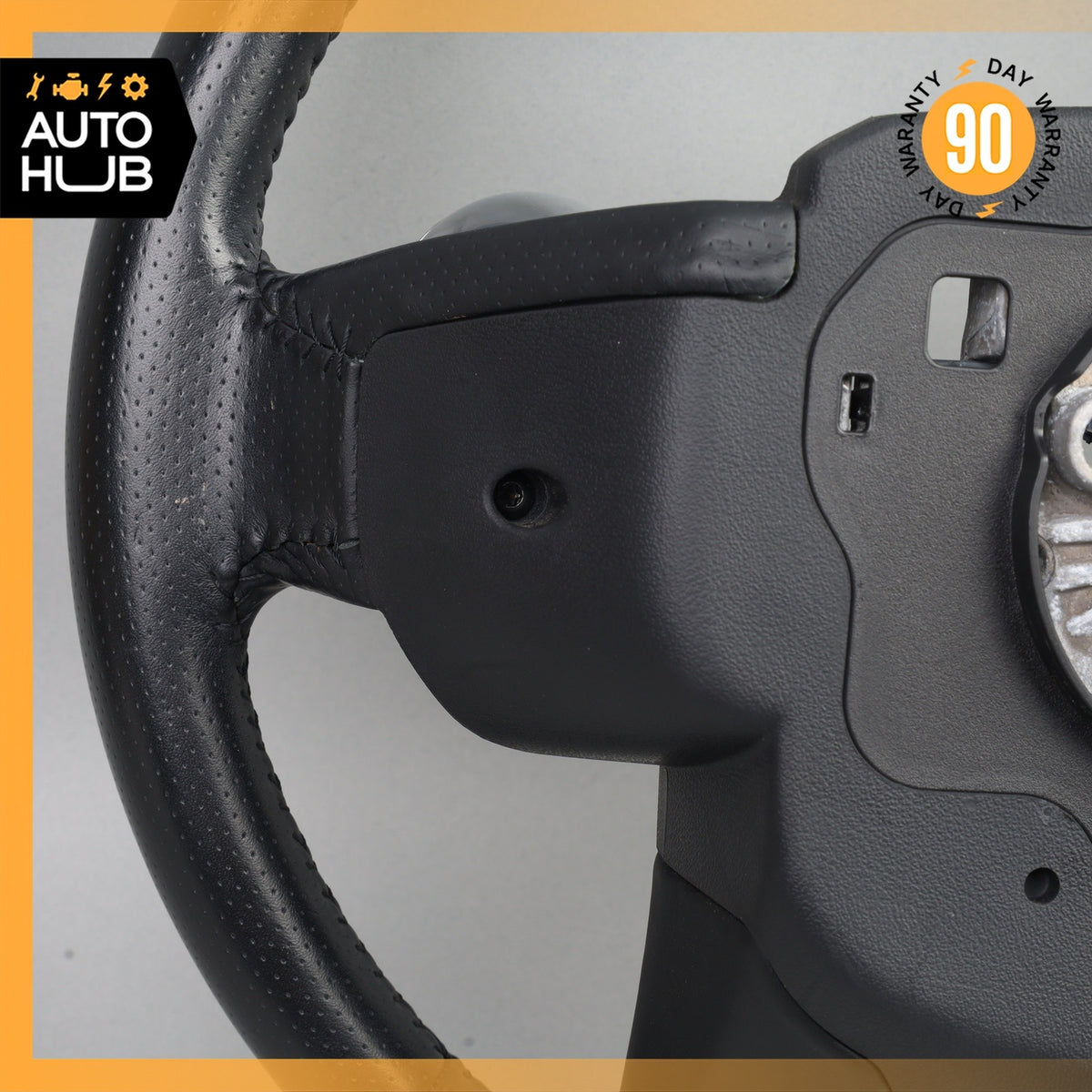 14-22 LR Range Rover Sport L494 Leather Heated Steering Wheel w/ Switches OEM - photo 17