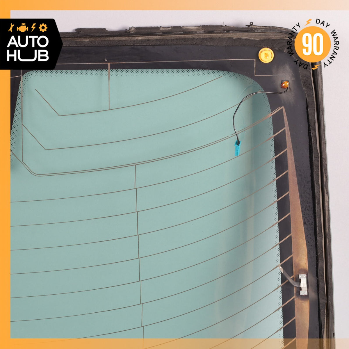 08-18 Maserati GranTurismo M145 Rear Windshield Wind Shield Back Glass OEM 76k - photo 12