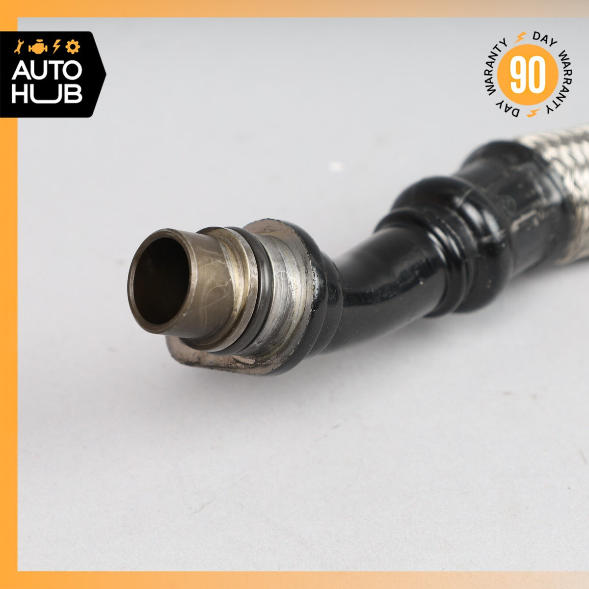 03-12 Bentley Continental GT 6.0L Turbocharger Return Oil Line Right Side OEM - photo 2