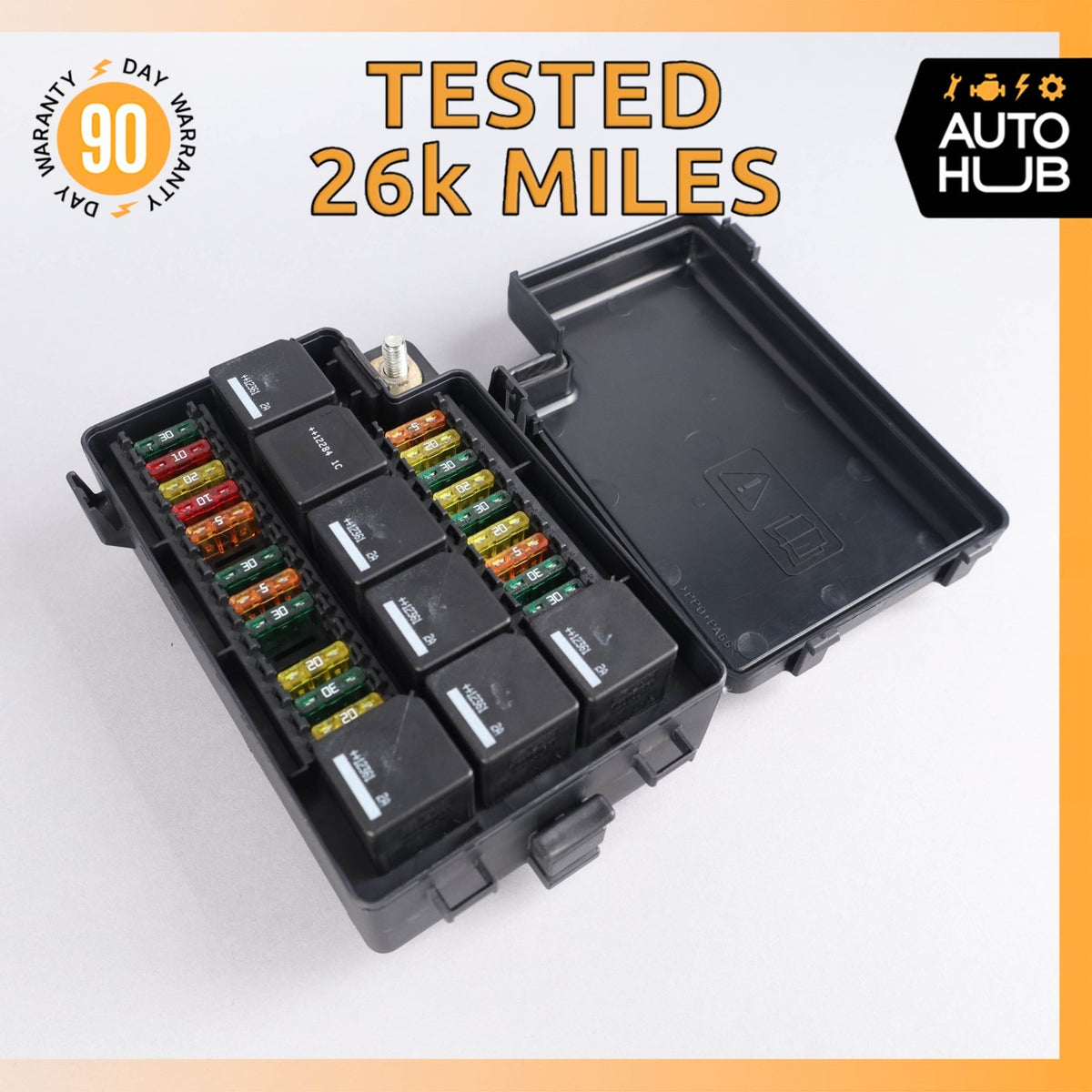 Aston Martin V8 Vantage DB9 Rear Trunk Fuse Box Relay Junction 9G4370290AL OEM - photo 1