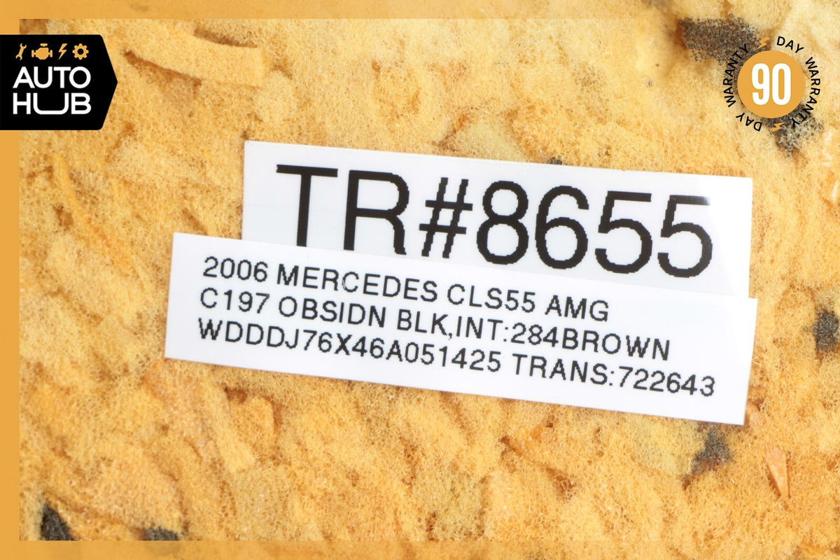 06-11 Mercedes W219 CLS55 CLS63 AMG C Pillar Trim Panel Left Suede Beige OEM - photo 12